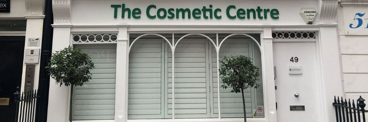 The Cosmetic Centre London Banner
